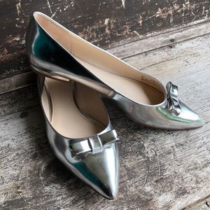 🌸Coach Silver Wilma Flats!🌸